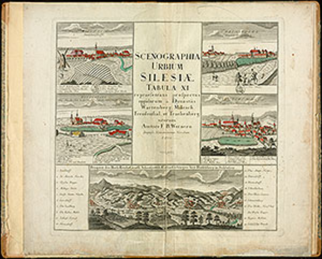 Scenographia urbium Silesiae.