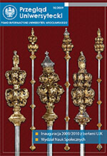Przegląd Uniwersytecki (Wrocław) R.15 Nr 10 (161) październik 2009