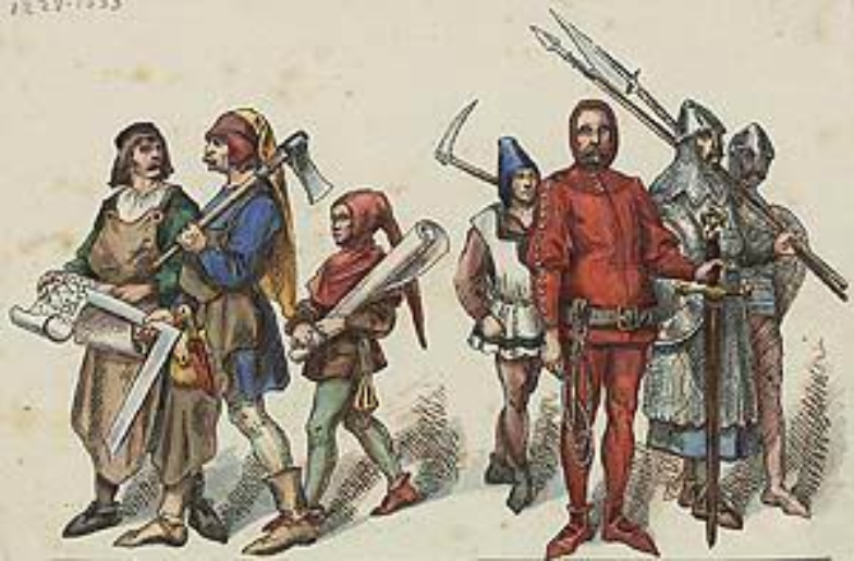 [Ubiory w Polsce 1200-1795. Przez J. Matejkę, 1228-1333, ryc. 9]